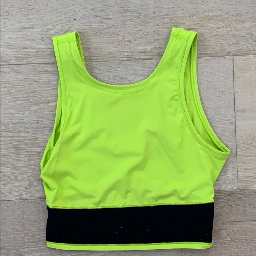 Lulu lemon Neon crop tank